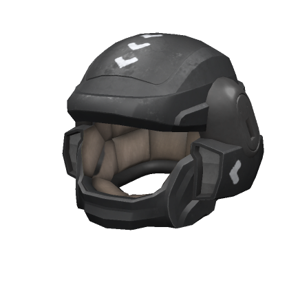 Charcoal Black Cyber Open Helmet | Roblox Item - Rolimon's