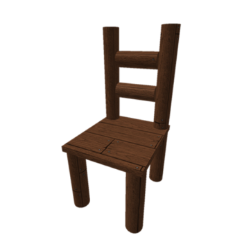 Una silla.