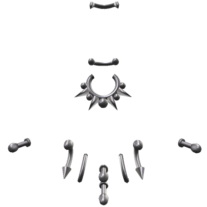 Roblox Item Ultimate Piercing Set