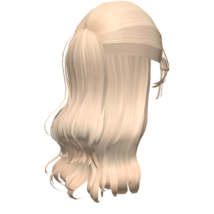 Y2K Popular Girl Hair (Blonde)'s Code & Price - RblxTrade