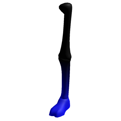 Black Blue Skelly Left Leg | Roblox Item - Rolimon's