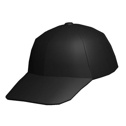 Black Baseball Cap  Roblox Item - Rolimon's