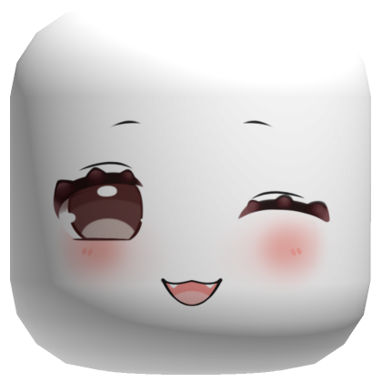 Kawaii Silly Blush Face  Roblox Item - Rolimon's