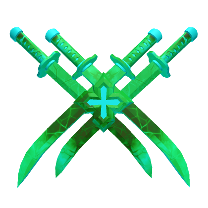 Emerald Green Ninja Swords | Roblox Item - Rolimon's