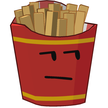 เครื่องแต่งกาย Fries (BFDI-A / BFB / TPOT) - Roblox