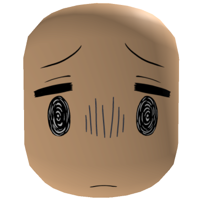 Bocchi Worried Anime Face's Code & Price - RblxTrade