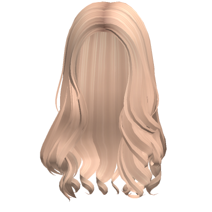 Long Cotton Curly Preppy Hair (Blonde)