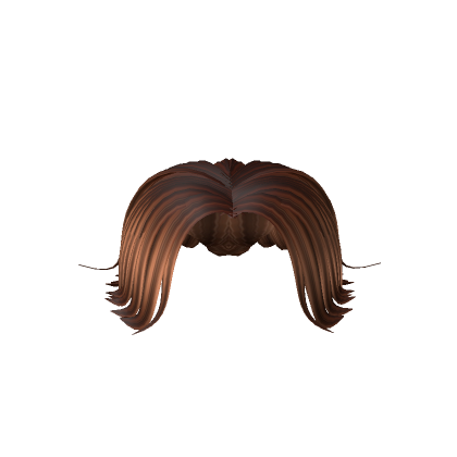 Roblox Item cute brown middle part boy hair.