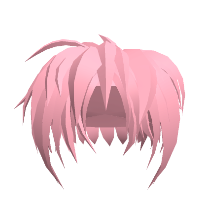 Anime Emo Hair (Light Pink)'s Code & Price - RblxTrade