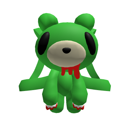Roblox Item [1.0] Monster Plushie Green Backpack
