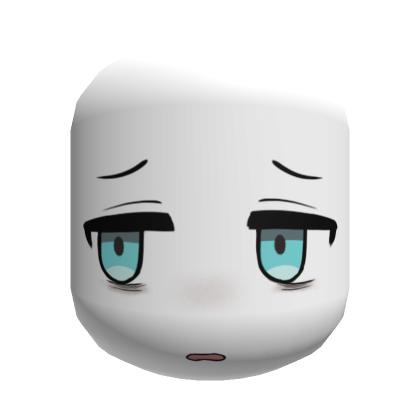 Sickened Tired Boy Face (Blue) | Roblox Item - Rolimon's