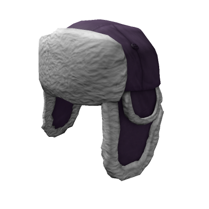 Purple ushanka top