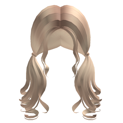 Long Wavy Pigtails in Blonde - Roblox