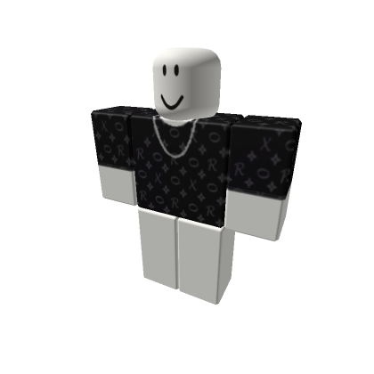Luxury Black Slender Shirt - Roblox