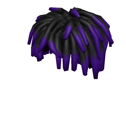 Cool Black to Purple Boy Hair's Code & Price - RblxTrade