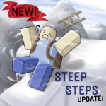 I made it to the top of steep steps again(until the next update) : r/roblox