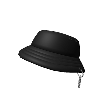 Roblox Item Bucket Hat w/ Chain