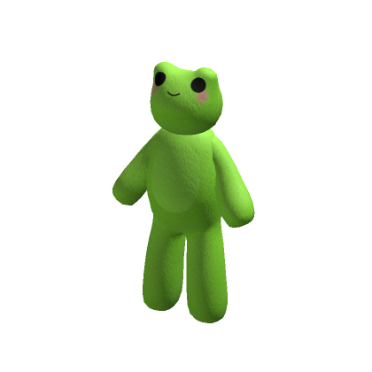 Big Green Plushy Frog Suit Plush Costume