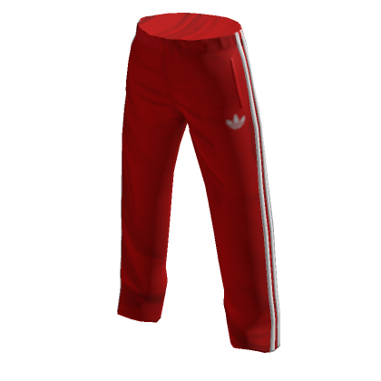 adidas Red Tracksuit Bottoms