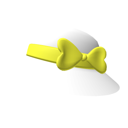 White and Yellow Lace Cute Hat | Roblox Item - Rolimon's