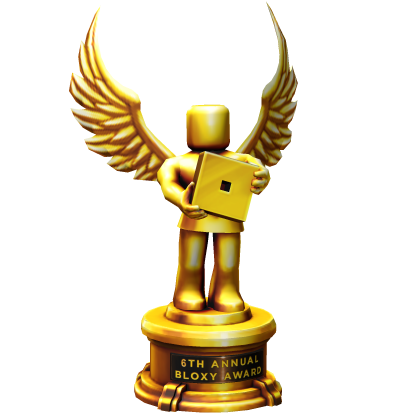 Roblox Item The 6th Annual Bloxy Award