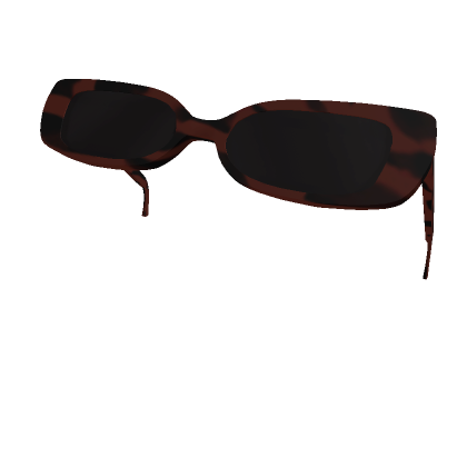 Roblox Item Tortoiseshell Raised Sunglasses