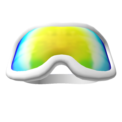 Roblox Item White Snowboard Goggles (Up)