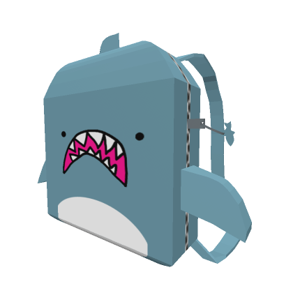 Roblox Item shark backpack