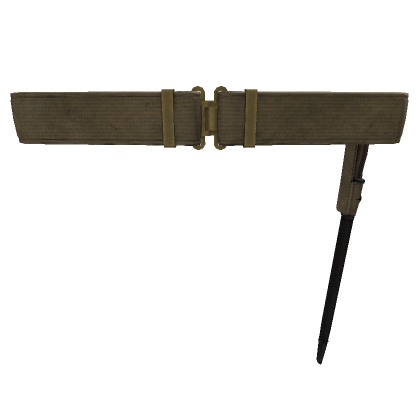 British WW2 P37 Belt & Bayonet No.1 | Roblox Item - Rolimon's