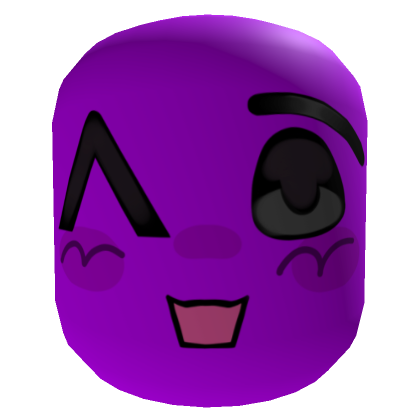 Catalog Avatar Creator: Mascot Winking Chibi Face's Code & Price