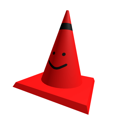 Red Noob Traffic Cone | Roblox Item - Rolimon's