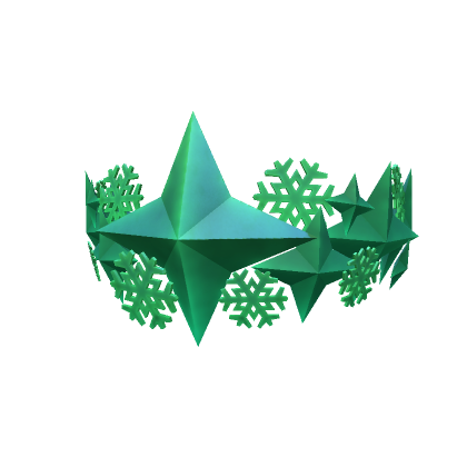 Roblox Item Green Star Crown