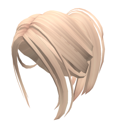 Preppy Clean Ponytail Hairstyle in Blonde