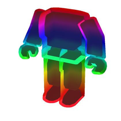 Man Rainbow Outline Avatar Aura | Roblox Item - Rolimon's