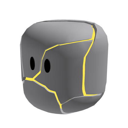 Animated Shattered Head {Yellow} - Dynamic Head