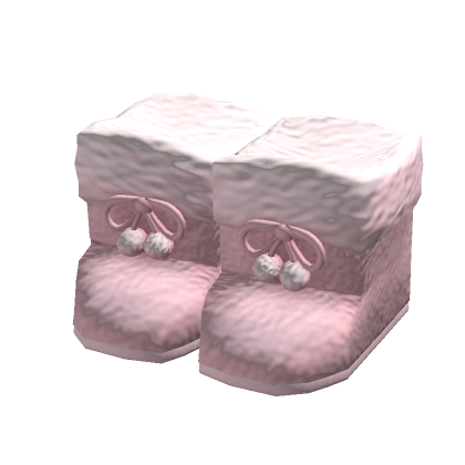 3.0 Pink Fuzzy Boots | Roblox Item - Rolimon's