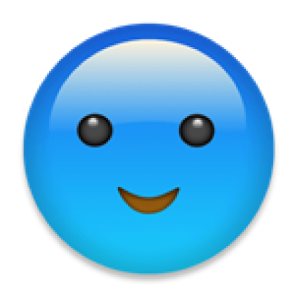 Blue Emoji - Roblox