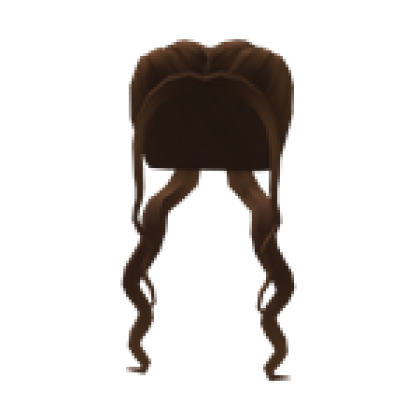 Shimmering Brown French Braids - Roblox