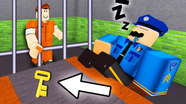 Going to Prison in an OBBY! Escape the Prison + Rob The Bank OBBY