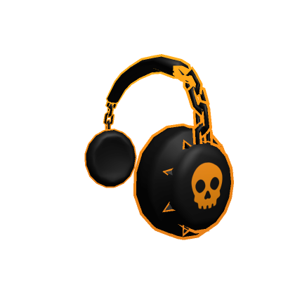 Roblox Item Halloween Headphones
