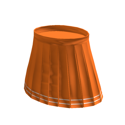 Orange skirt shop roblox