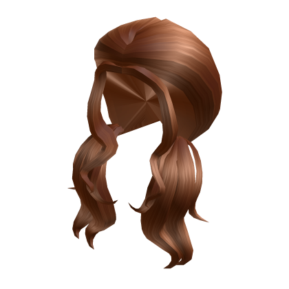 Roblox Item Brown Wavy Hair