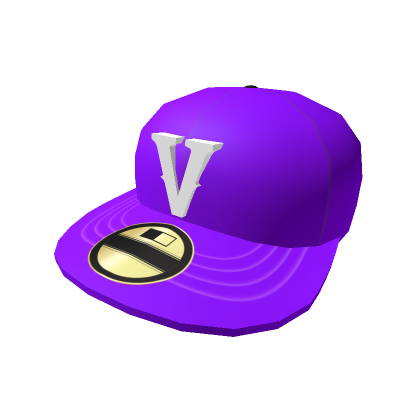 Vstreet Fitted Cap Purple (S)