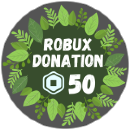 50 Robux Donate - Roblox