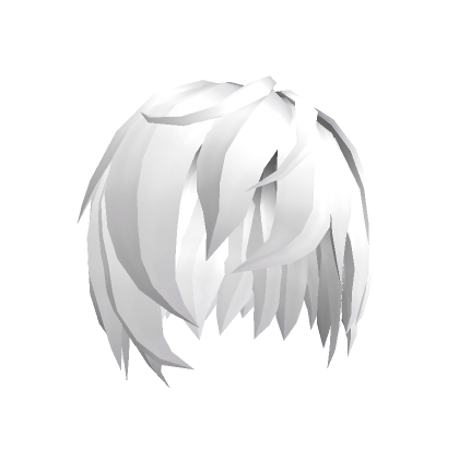 White Layered Anime Hair's Code & Price - RblxTrade