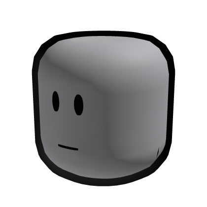 Black Outline Head - Roblox