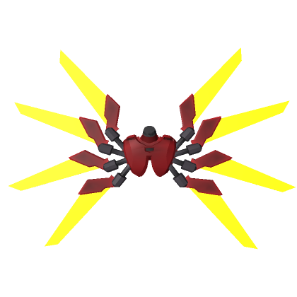 Battle Robot Wings Red | Roblox Item - Rolimon's