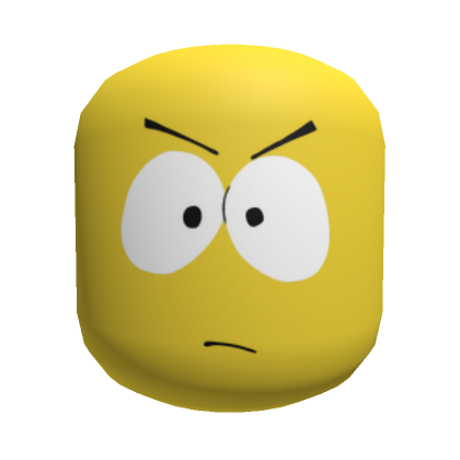 Roblox Item Cartoon Angry Face