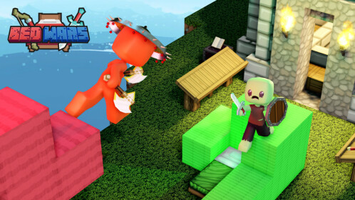 I became OVERPOWERED in Roblox Bed Wars.. 