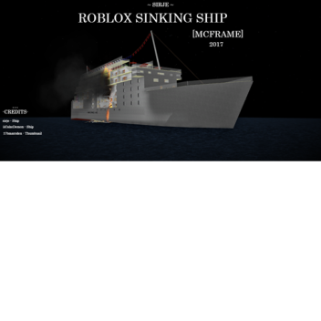Roblox Sinking ship ( Color Update )